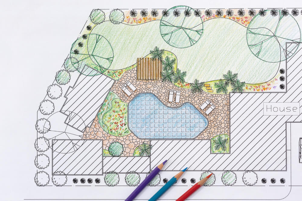 components of a landscape plan